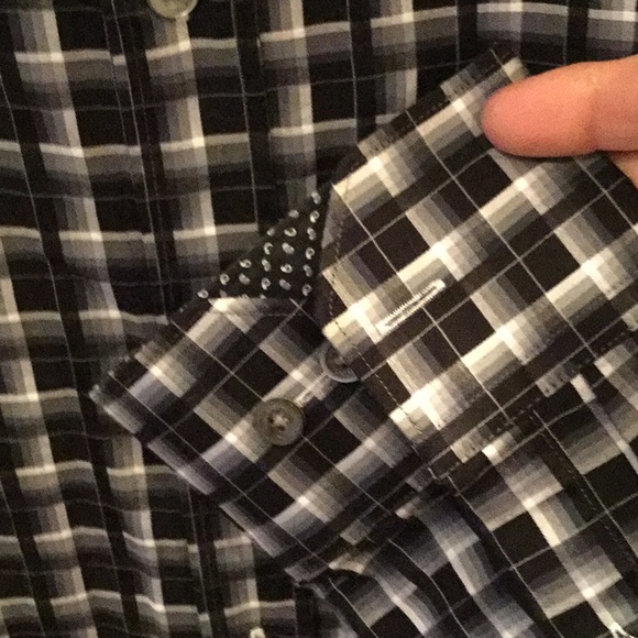 BUGATCHI Uomo Shaped Fit Button Down Men's Shirt - Picture 3 of 7